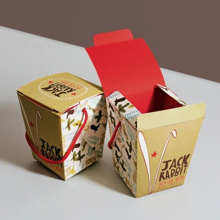 Sustainable product box with recycled materials